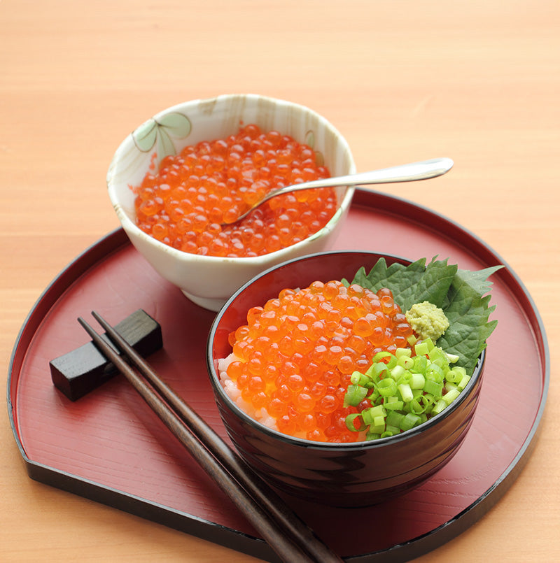 いくら醤油漬け 調理例