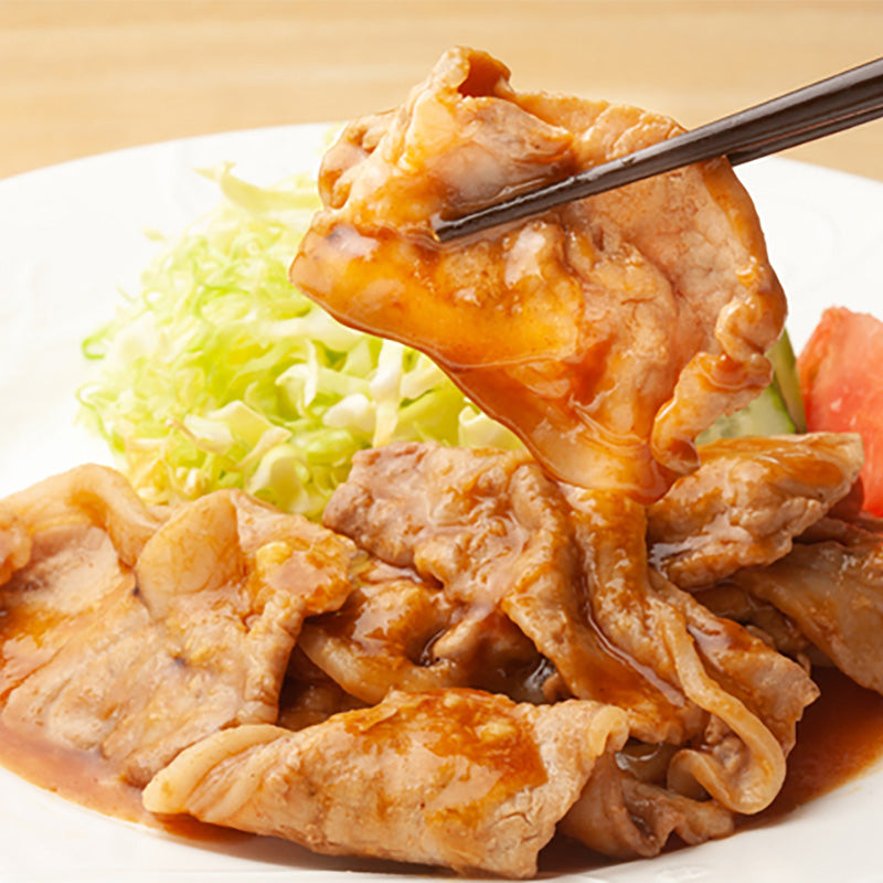 十勝豚丼セット調理例