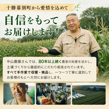 【先行予約販売】北海道幕別町 中山さんちのとうもろこし 食べ比べセット「雪の妖精」＆「おおもの」各5本