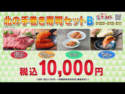 北の手巻き寿司セットB